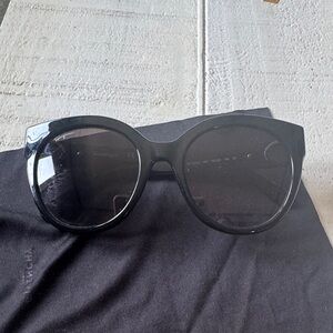 Salvatore Ferragamo Glossy Black Sunglasses